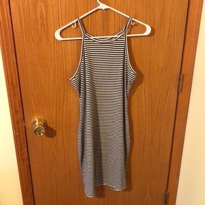 Charlotte Russe striped bodycon dress